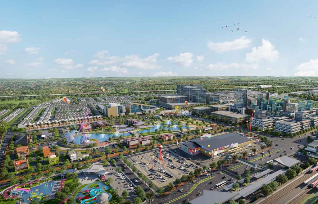 Area CBD & TOD Metland Cibitung